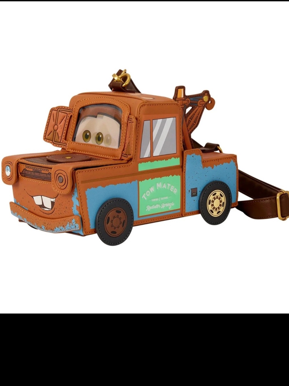 Loungefly Disney Pixar Cars Mater Crossbody Bag Purse